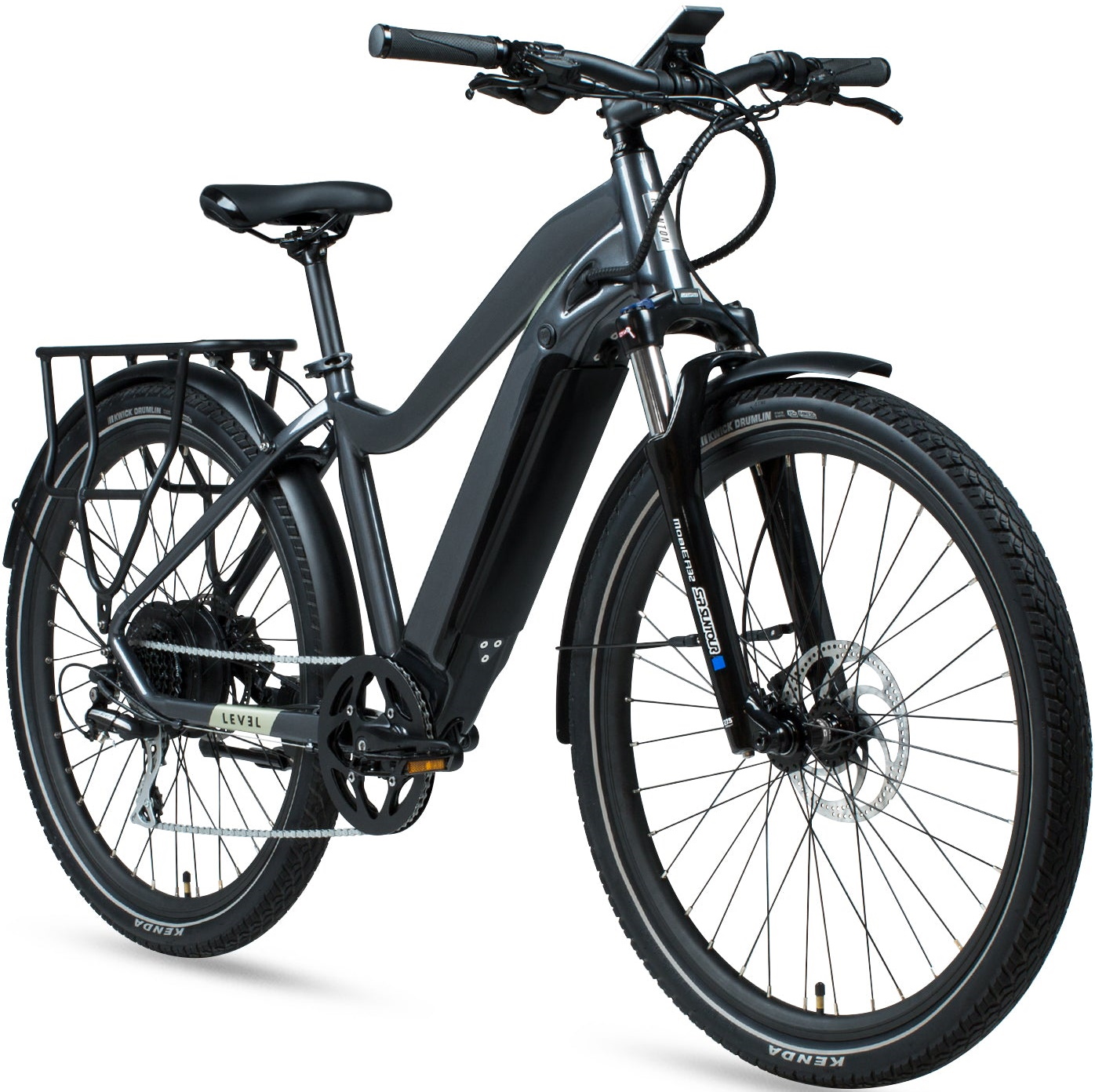 Електровелосипед 27,5" Aventon Level 500 рама - L Stone Gray A2 фото 2