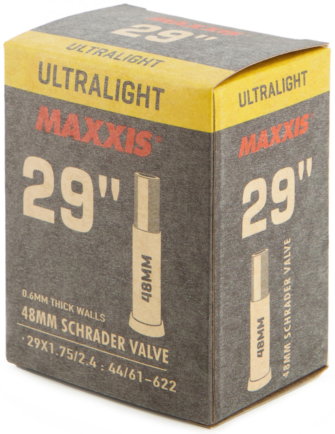 Камера 29x1.75/2.4 Maxxis ULTRALIGHT, AV 48 мм фото 