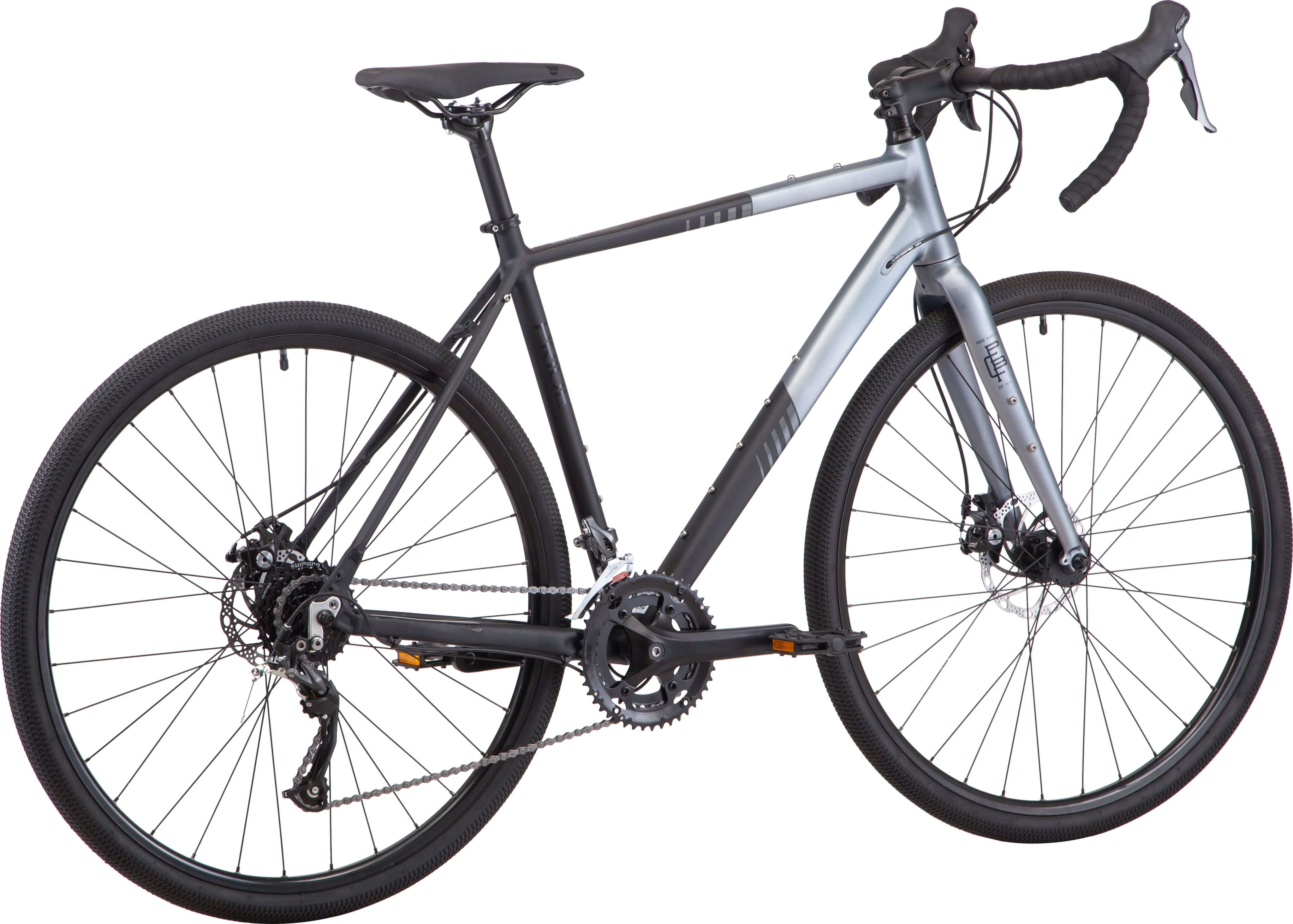 Велосипед 28" Pride ROCX 8.1 рама - L 2024 серый фото 3