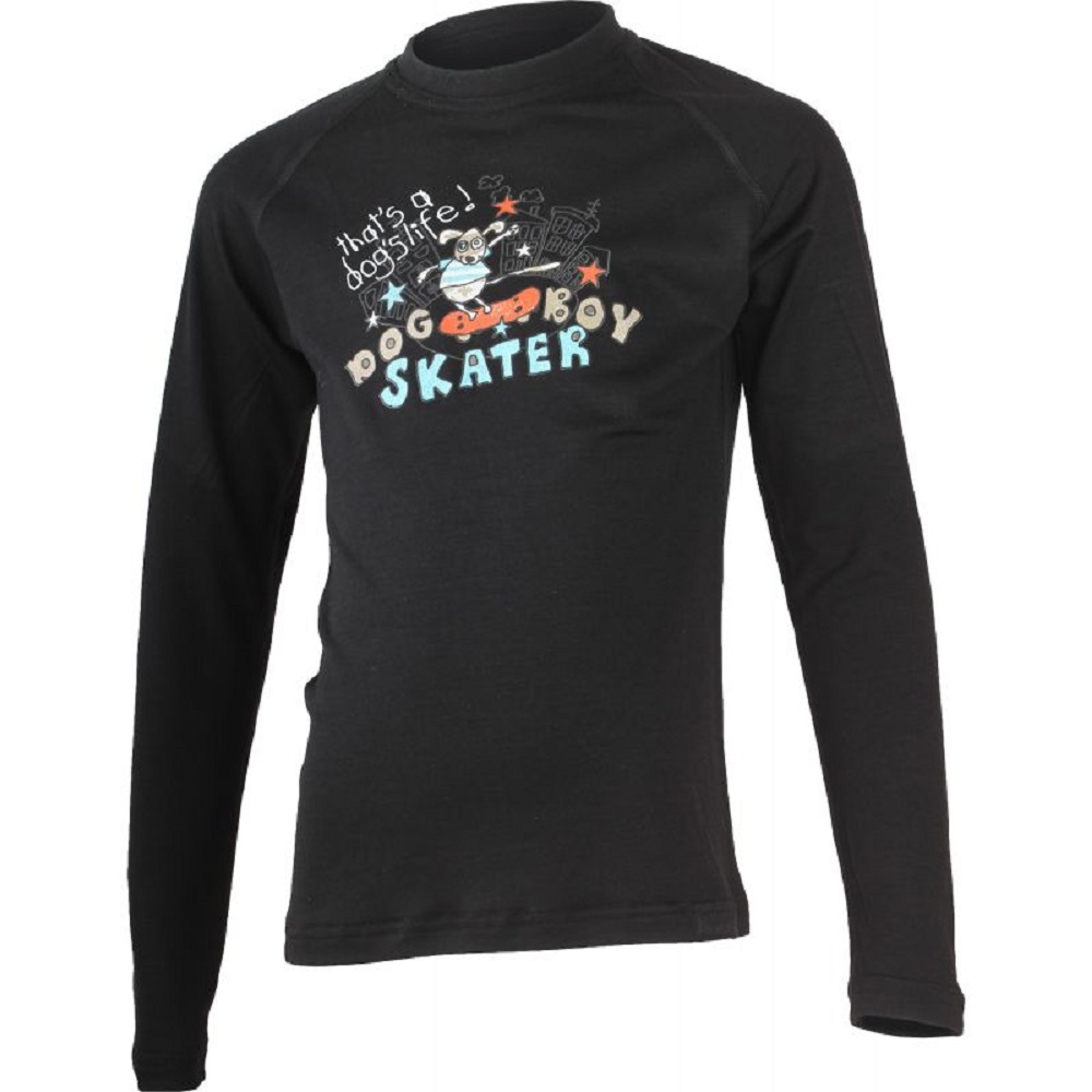 Термофутболка Lasting SKATER 9090 детская, размер 120, черная фото 