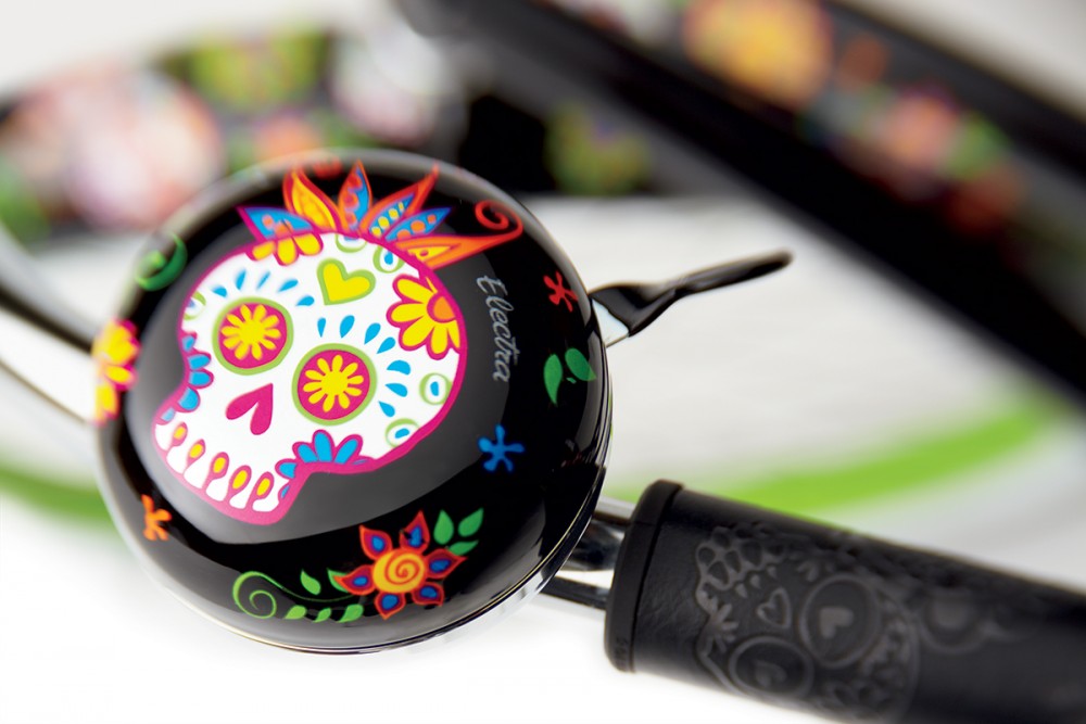 Велосипед 26 "Electra Sugar Skulls 7i Ladies 'Black фото 4