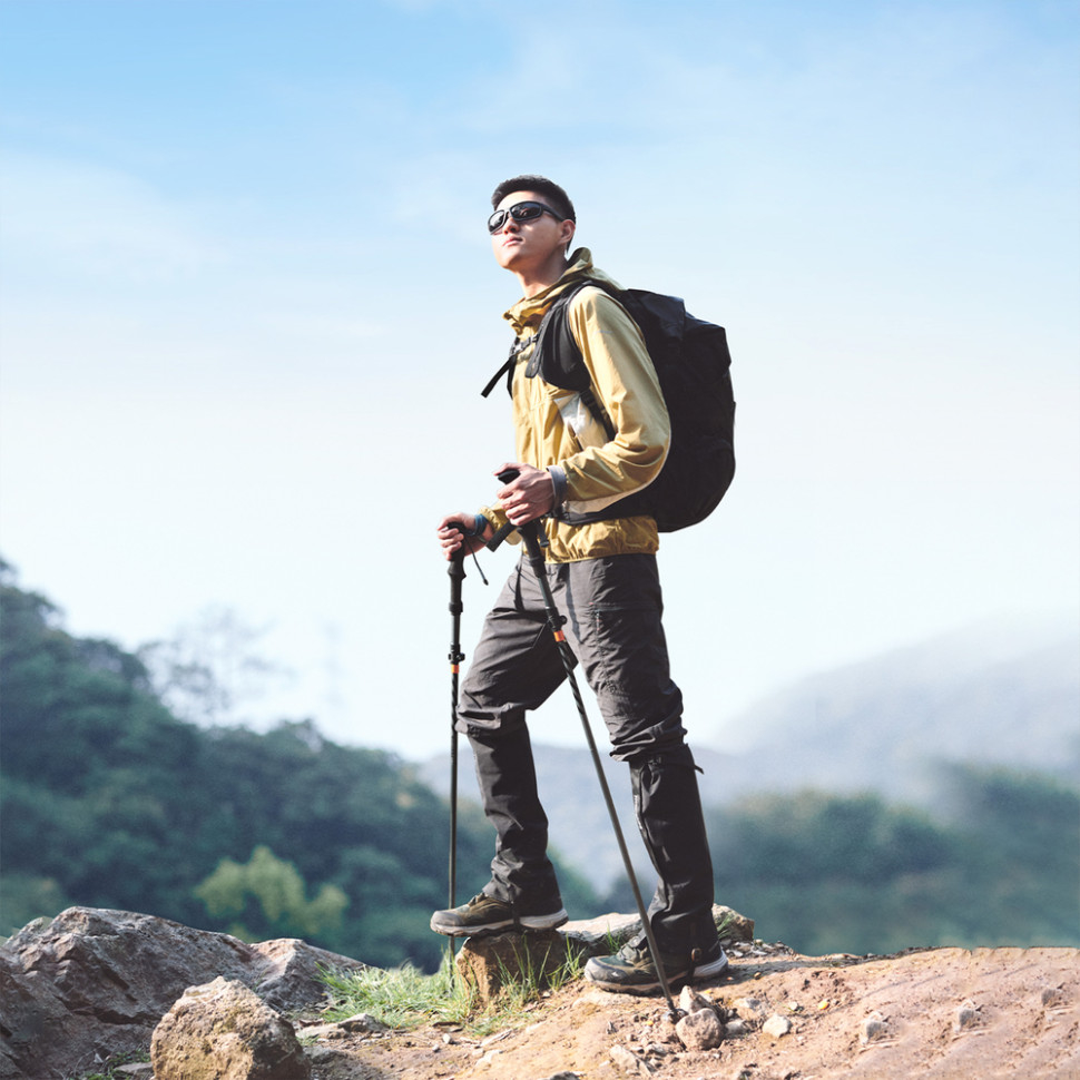 Трекинговая палка Naturehike CNK2450DS012, 5 секций, 103-120 см, зеленая, 1 шт фото 4