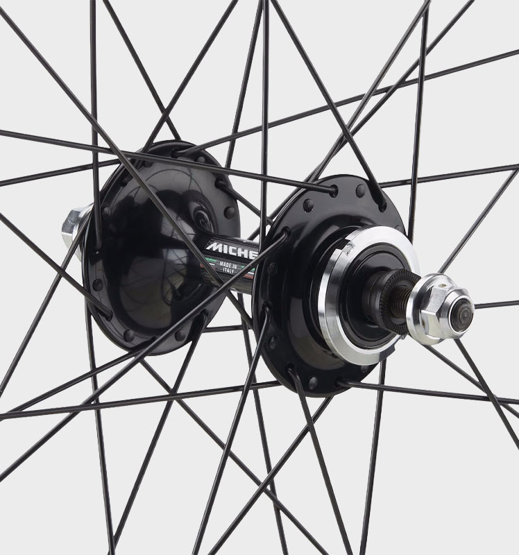 Колесо пер. + задн. 28" Miche PISTARD Wheels Set, Track, 9x100/10x120, Tubular, Black фото 5