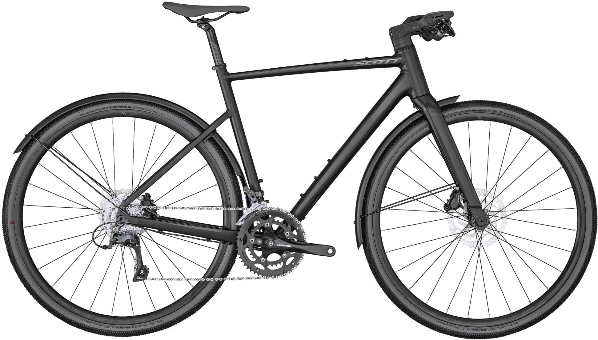 Велосипед 28" Scott METRIX 30 EQ (CN) рама - M Black A2 фото 