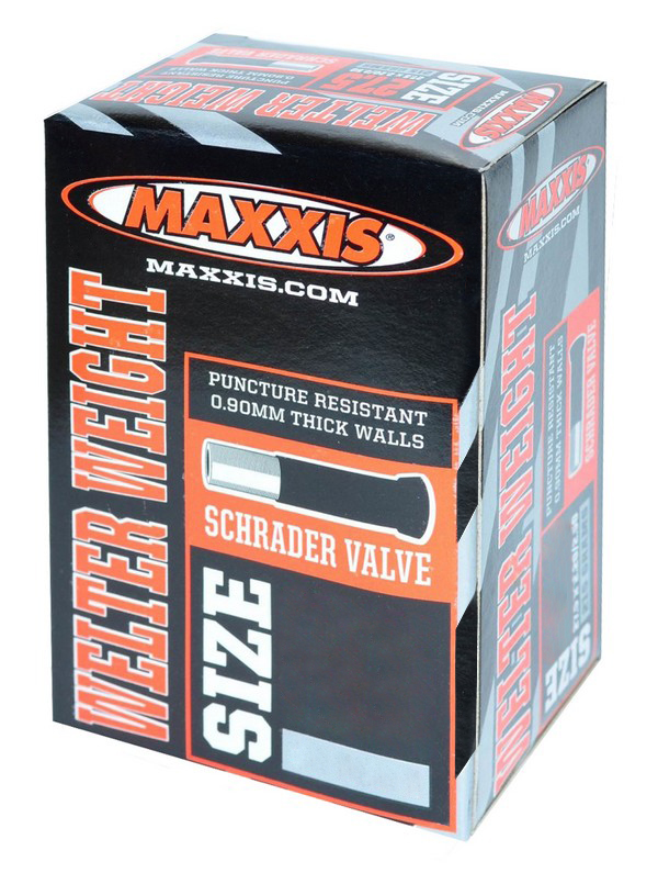 Камера 700X35/45 Maxxis Welter Weight, 27X1 3/8-1 3/4, AV 48mm, в коробке фото 
