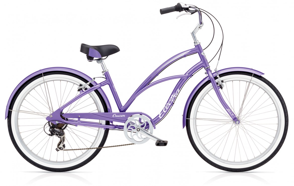 Велосипед 26" Electra Cruiser Lux 7D Ladies' Purple Metallic фото 