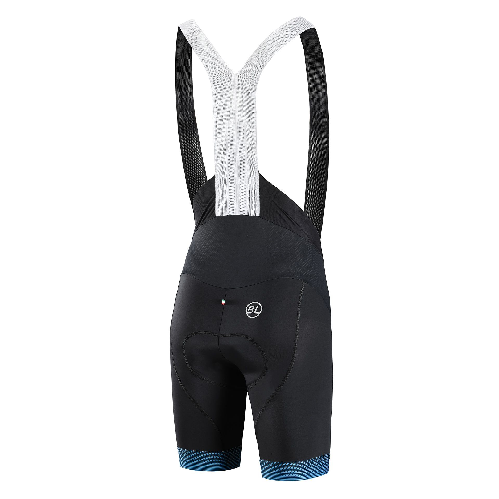 Велотрусы Bicycle Line TREVISO BIB SHORT, с памперсом, мужские, на лямках, черно-синие, размер M фото 2