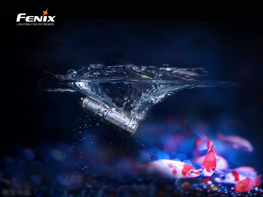 Ліхтар ручний Fenix E02R, синій фото 4