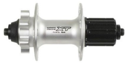 Втулка задн. Shimano 32H FH-M756 XT для диск торм 8/9-зв (крепл ротор 6 болтов черная фото 