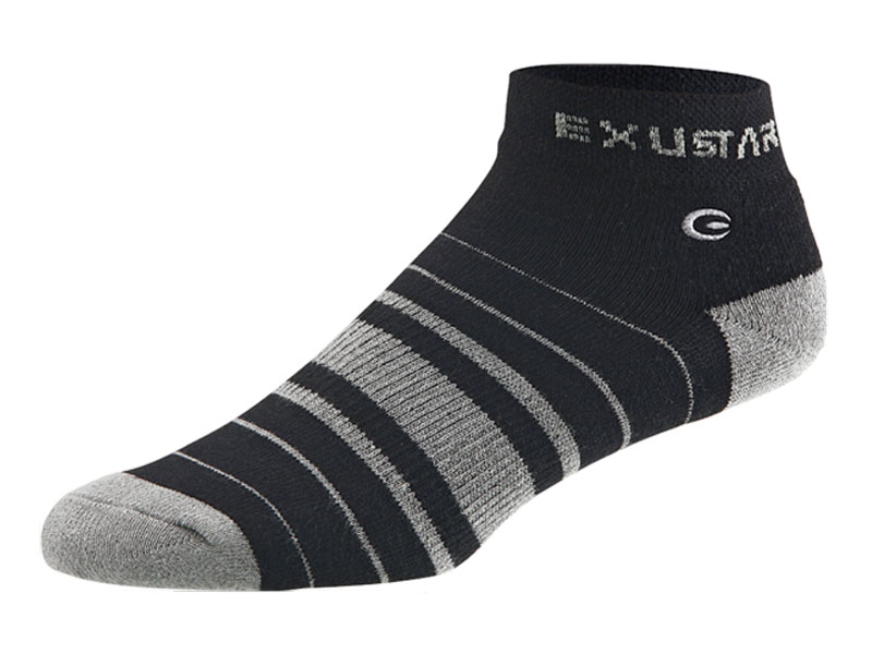 Шкарпетки EXUSTAR BS830 BK-GY розмір L фото 