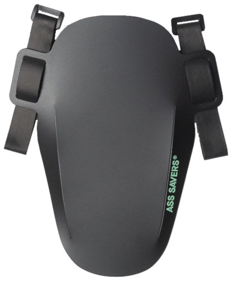 Крыло пер. Ass Savers MUDDER Mini, на вилку, Black фото 