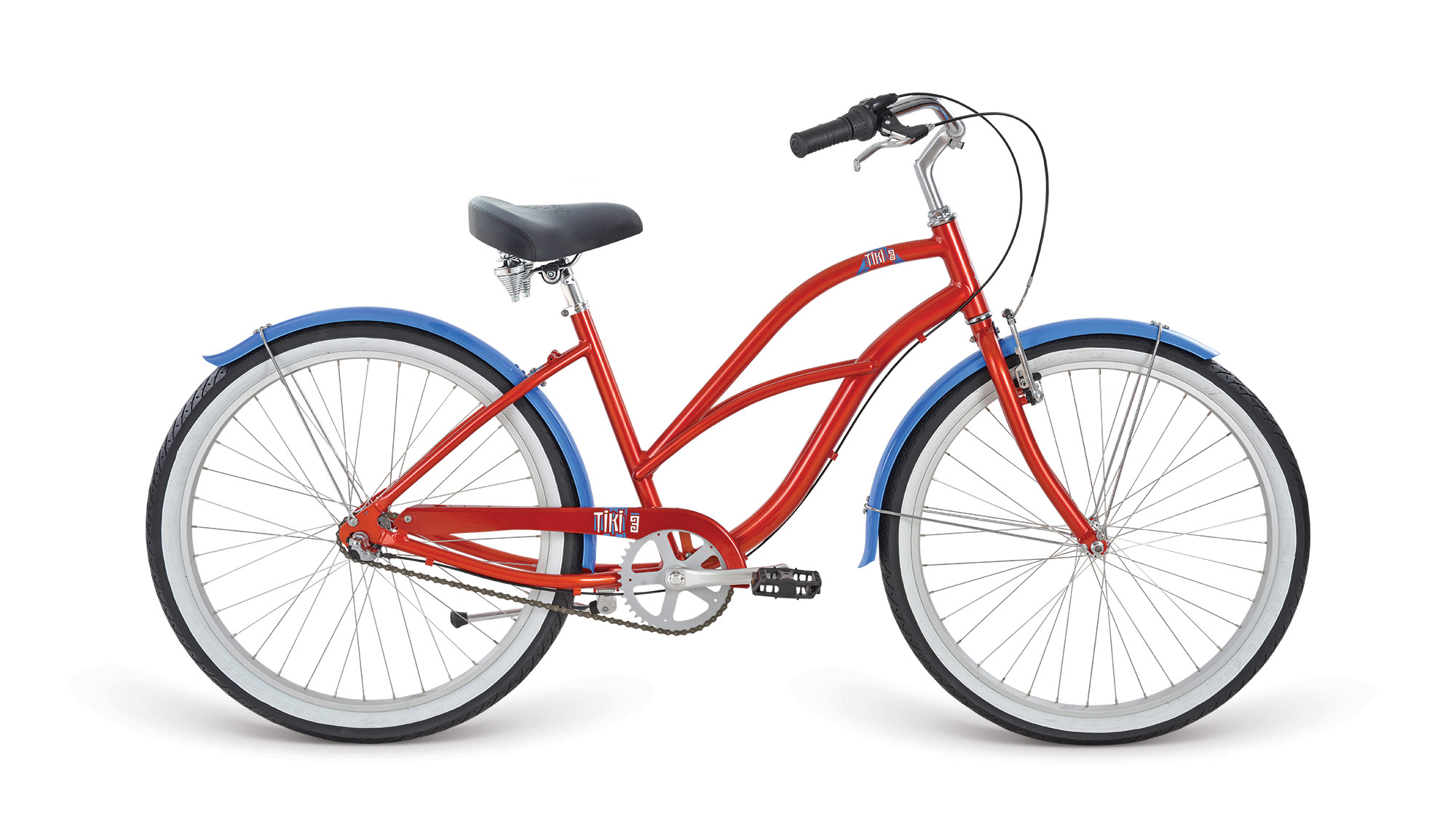 Велосипед 26" Apollo TIKI 3 LADIES gloss Orange / gloss Blue фото 1