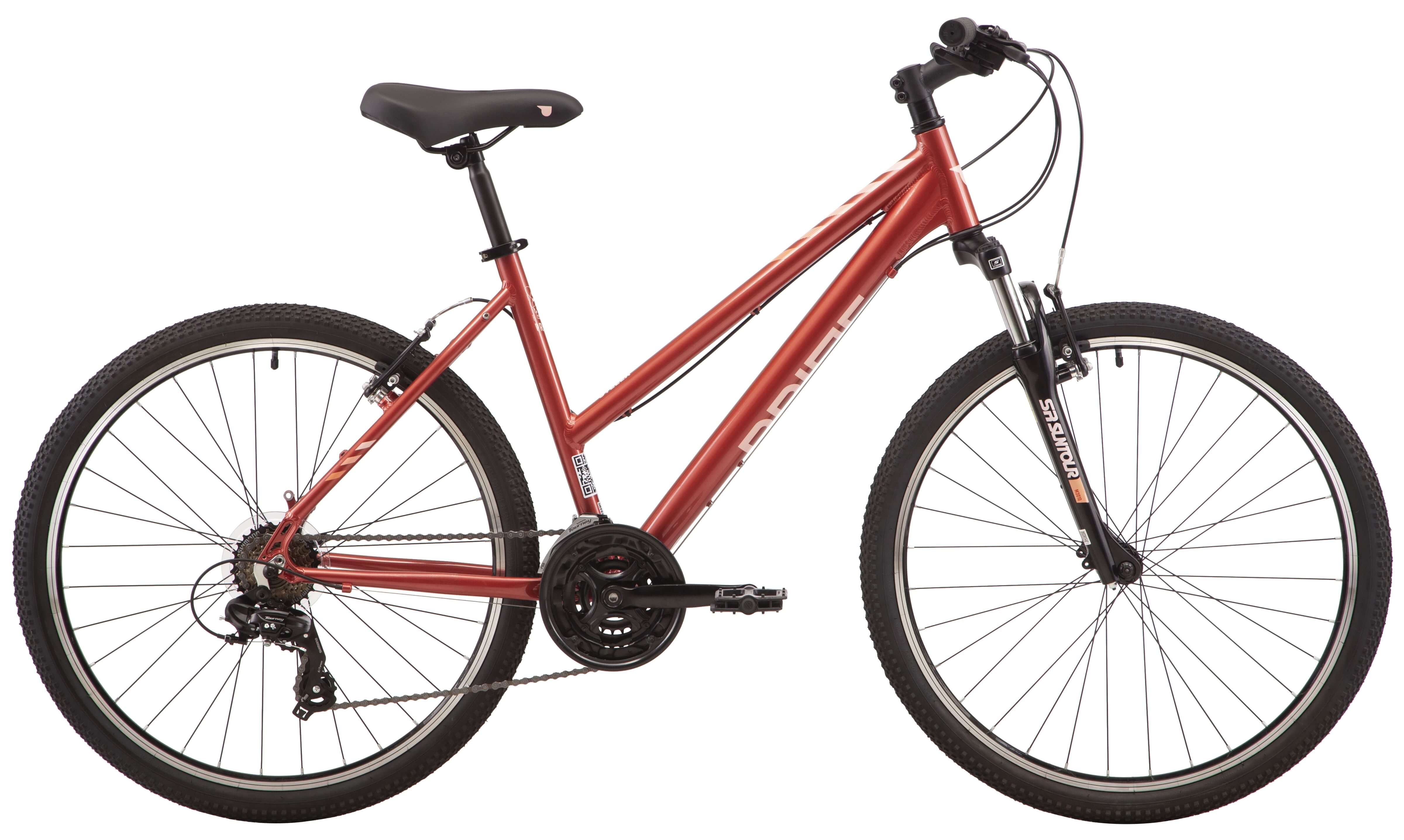 Велосипед 26" Pride STELLA 6.1 рама - XS 2024 оранжевый