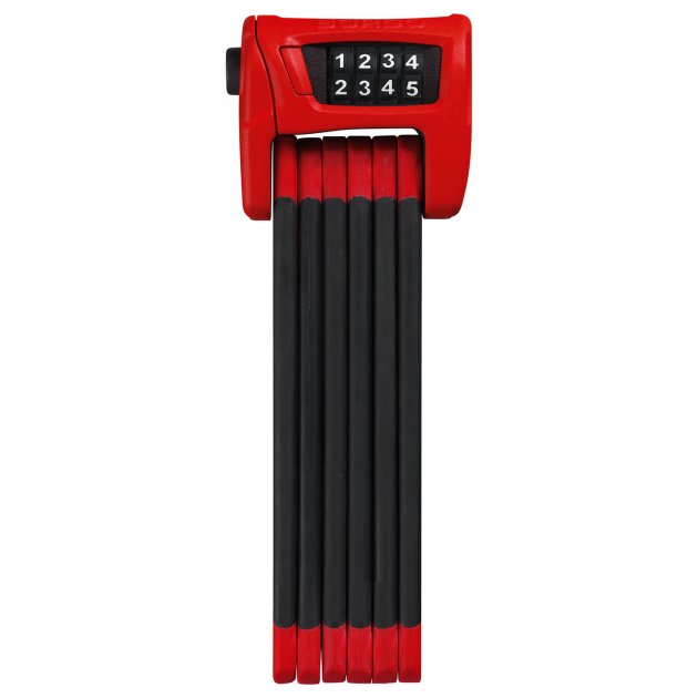 Замок сегментний ABUS 6100/90 Bordo Combo SH Red фото 1