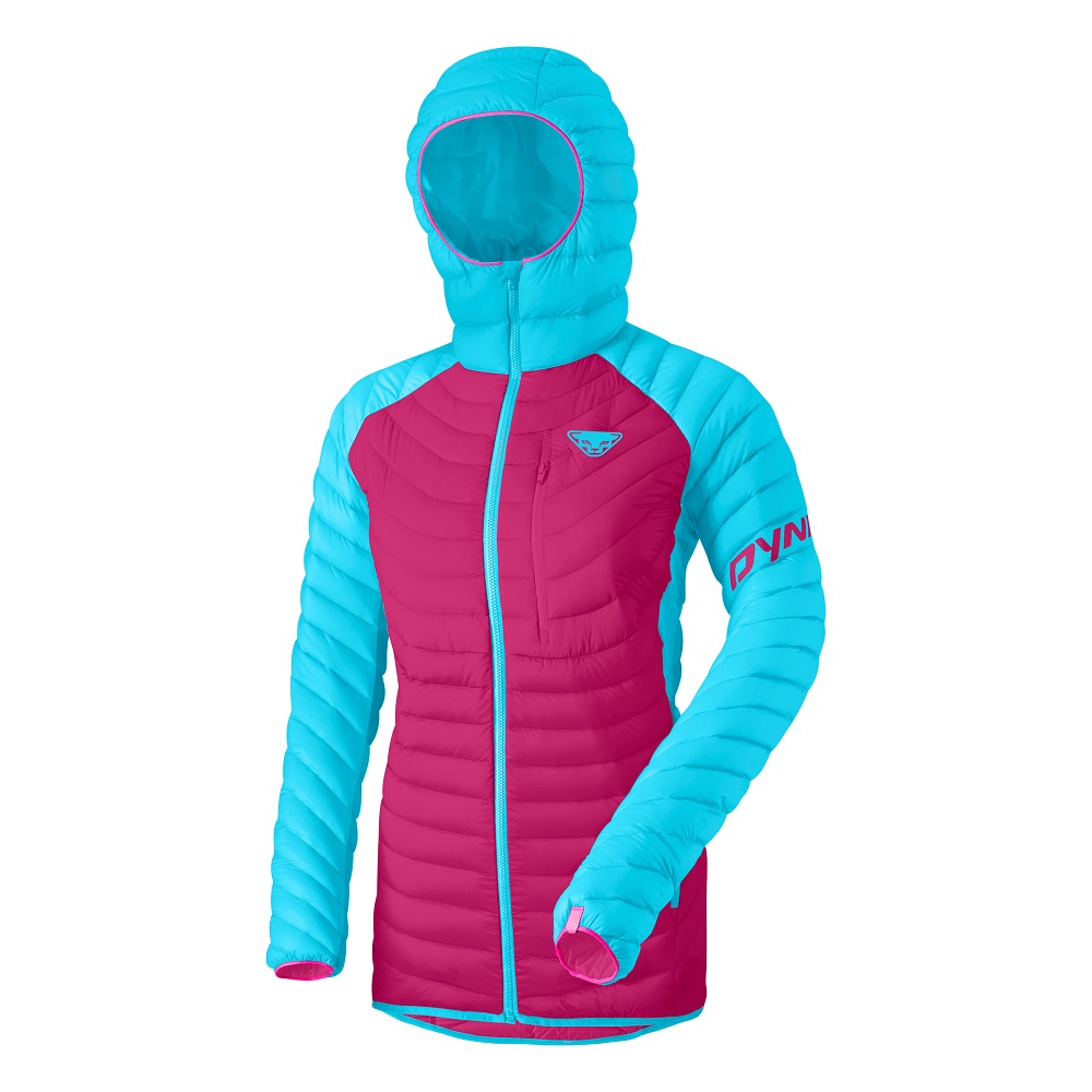 Куртка Dynafit RADICAL DWN W HOOD JKT 70915 8211 жіноча, розмір M, фіолетова/блакитна фото 