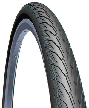 Покрышка 700x35C (37-622) Rubena (Mitas) FLASH V66 Classic, (APS)+(RS) черная фото 