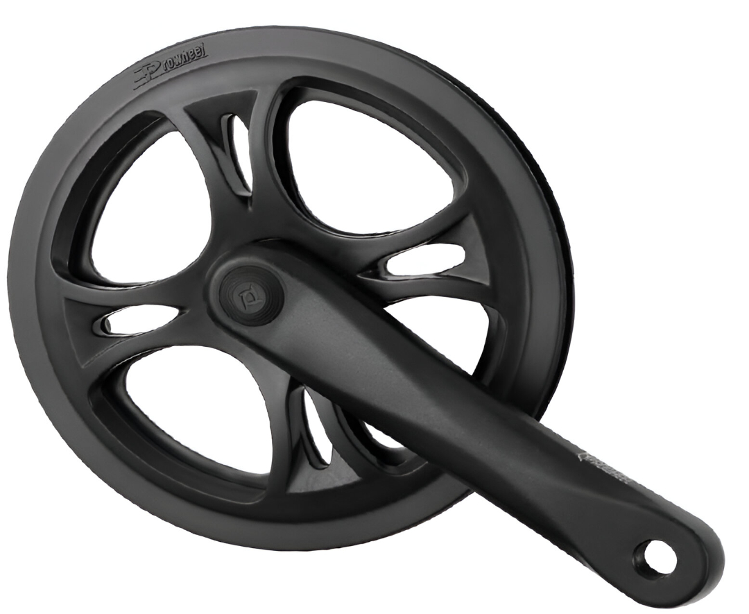 Комплект шатунів PROWHEEL PRO-E44PP, 170mm, 44T black фото 
