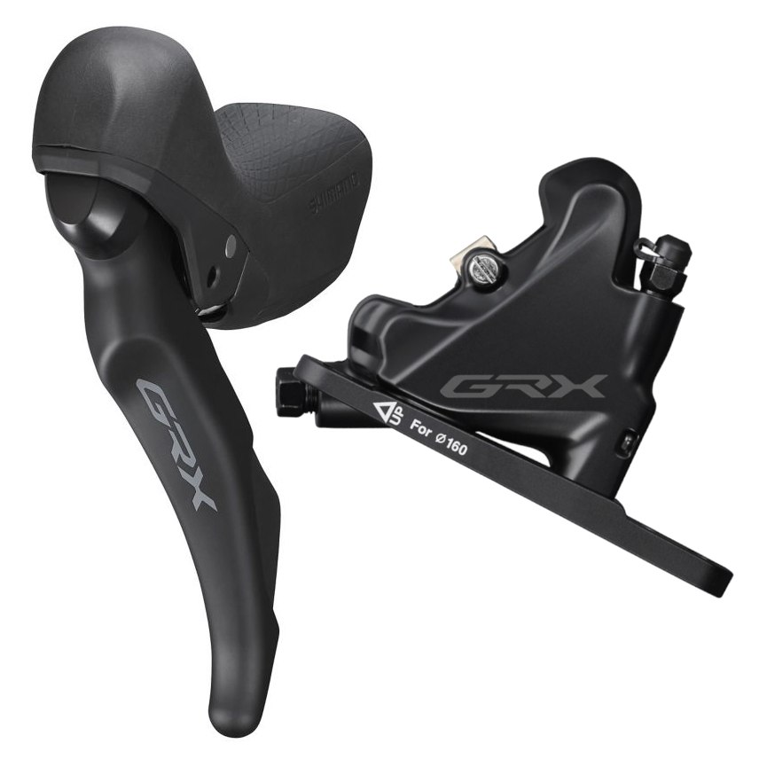 Моноблок лівий Shimano ST-RX600-L GRX, Dual Control, 2 ск. + каліпер Shimano BR-RX400 (ОЕМ, без пакування) фото 