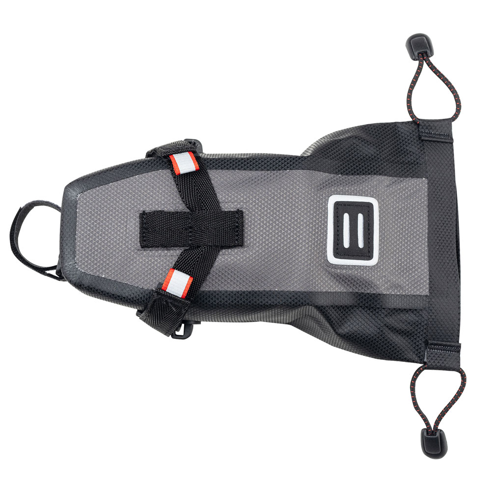 Сумка підсідельна GEOSMINA Saddle Tool Bag (0.6L), 90г, сіра фото 3