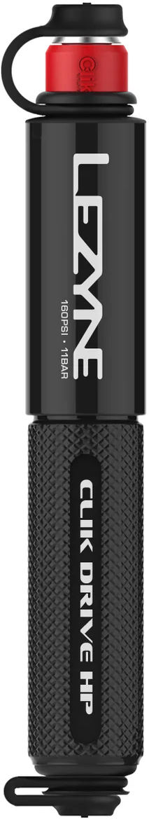 Мінінасос Lezyne CLIK DRIVE HP, 160psi, чорний фото 3