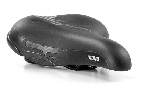 Сідло Selle Royal Classic Moderate база-сталь Maya (жін.) чорне фото 