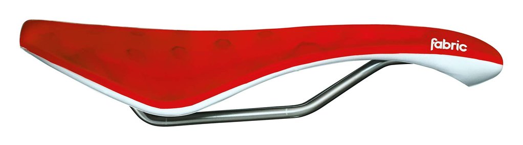Седло Fabric CELL RADIUS ELITE 155мм, красное фото 