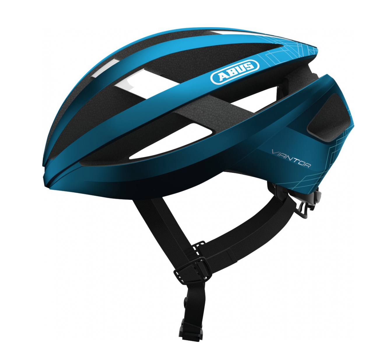 Шлем ABUS VIANTOR размер L (58-62 см), Steel Blue, синий фото 