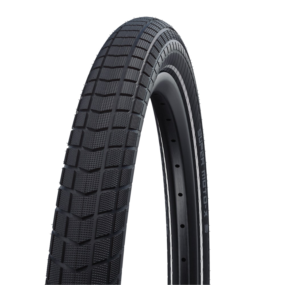 Покрышка 20x4.00 (100-406) SCHWALBE SUPER MOTO-X B/BRZ-SK HS439 GREEN 2x50EPI 33B фото 
