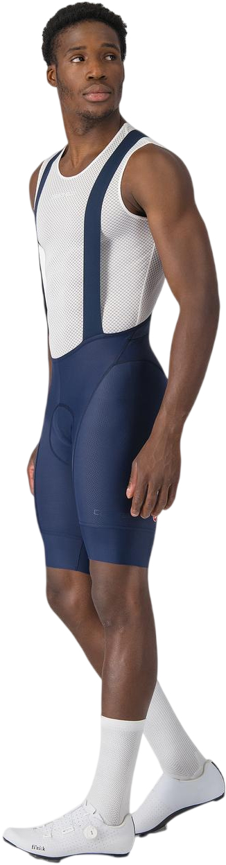 Велотруси Castelli Competizione 2 на лямках чоловічі belgian blue/white S фото 