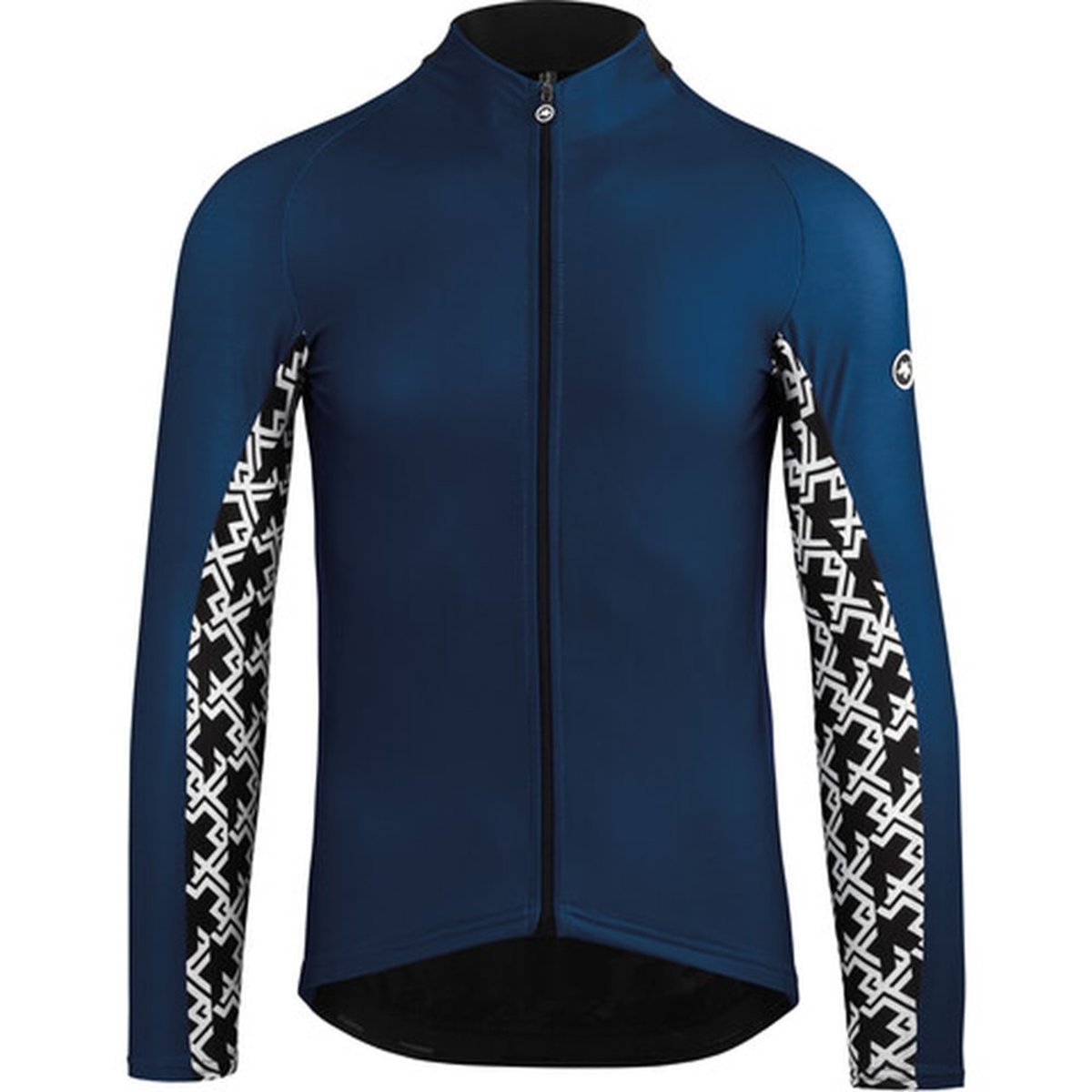 Джерсі ASSOS Mille GT Spring Fall LS Jersey Caleum Blue, довг. рукав, чоловіче, синє з білим, TIR фото 