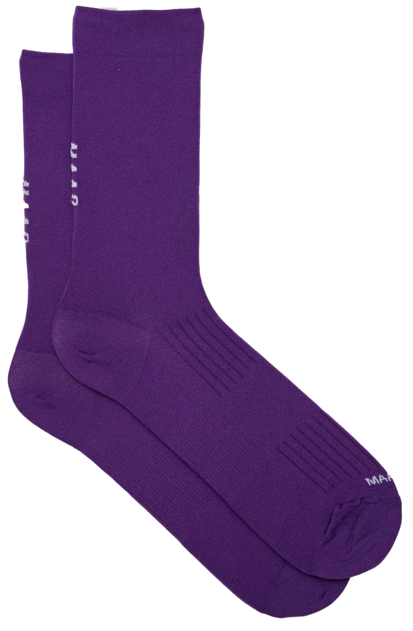 Носки MAAP Team Sock р 43-45 L/XL, фиолетовые фото 