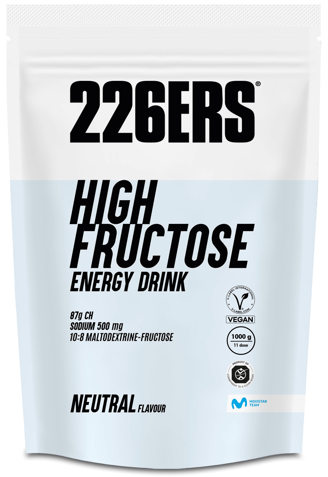 Напій 226ERS High Fructose Energy Drink нейтральний 1кг фото 