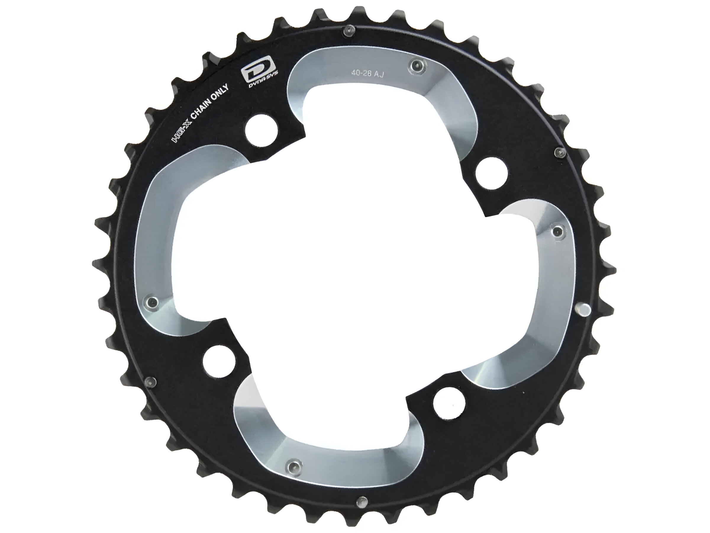 Зірка до шатуна Shimano FC-M785 DEORE XT, 38T, 2х10-ск., 96 мм фото 