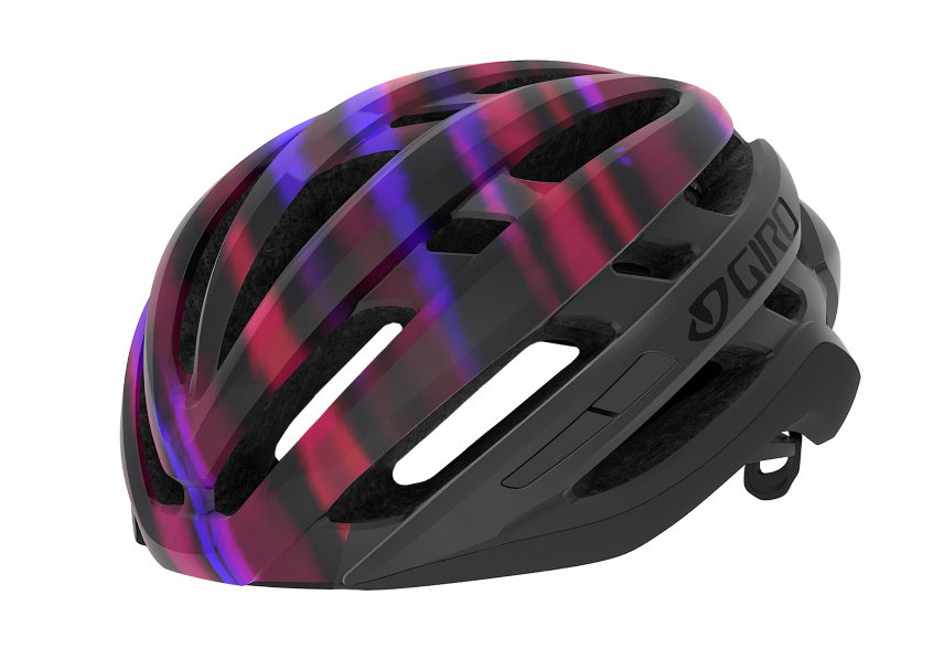 Шлем Giro Agilis W, размер (55-59см), фиолетово-розово-черный фото 