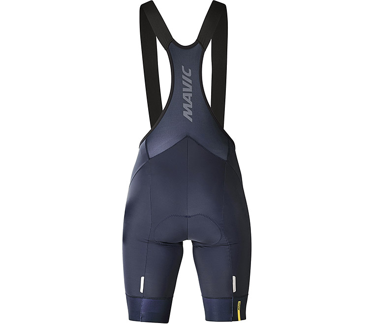Велотрусы Mavic ESSENTIAL BIB SHORT, с памперсом, мужские, на лямках, черные, XL фото 2