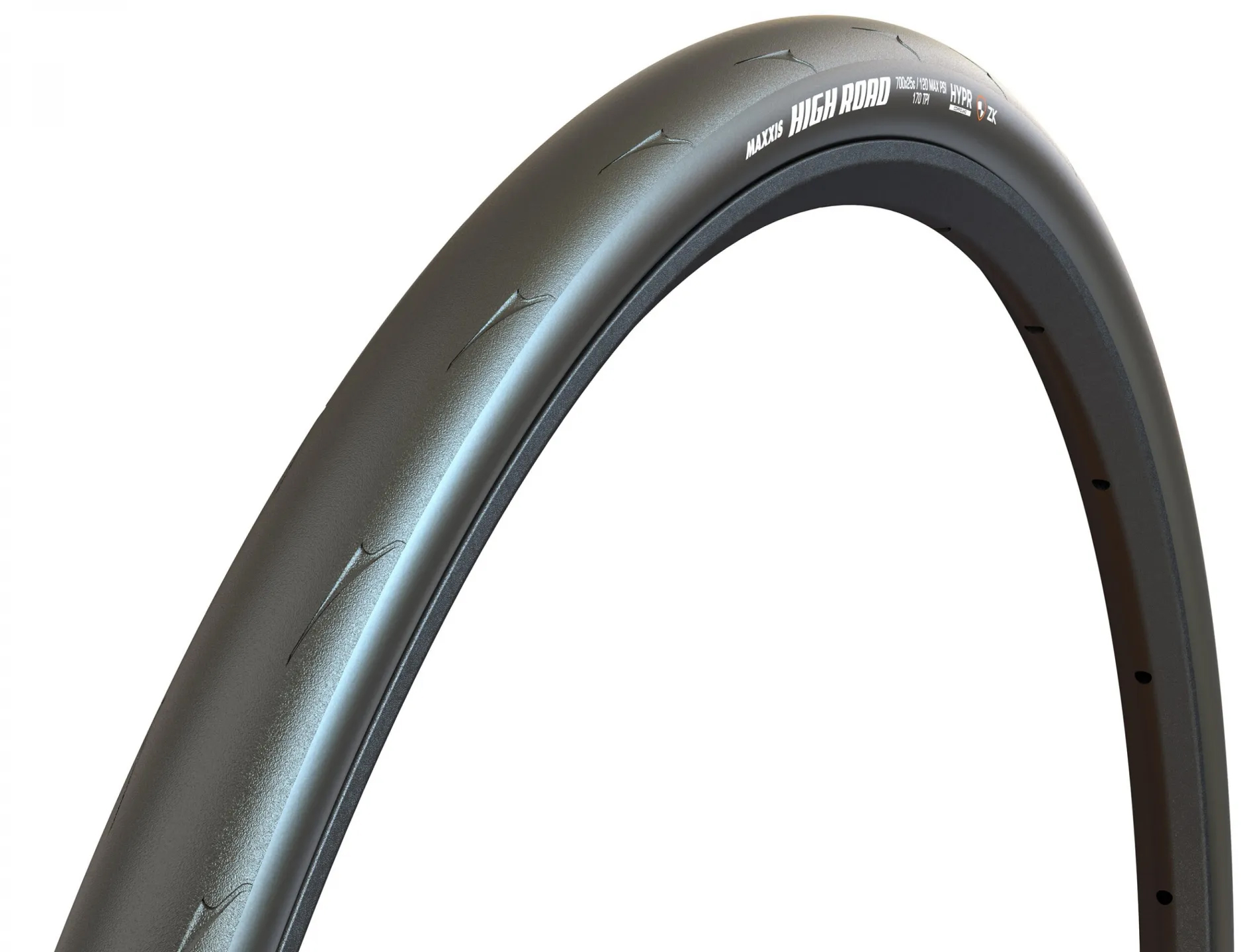 Покришка 700x25C Maxxis HIGH ROAD, TPI170, Foldable, HYPR/ZK/ONE70 фото 