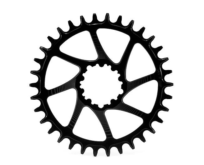 Звезда Garbaruk ,GXP ,AL 7075-T6 ,narrow-wide ,34 зуба ,черная (BOOST,совместима с SRAM X9, X1, NX, GX, X0, X01, XX1, X01 Eagle, XX1 Eagle) фото 