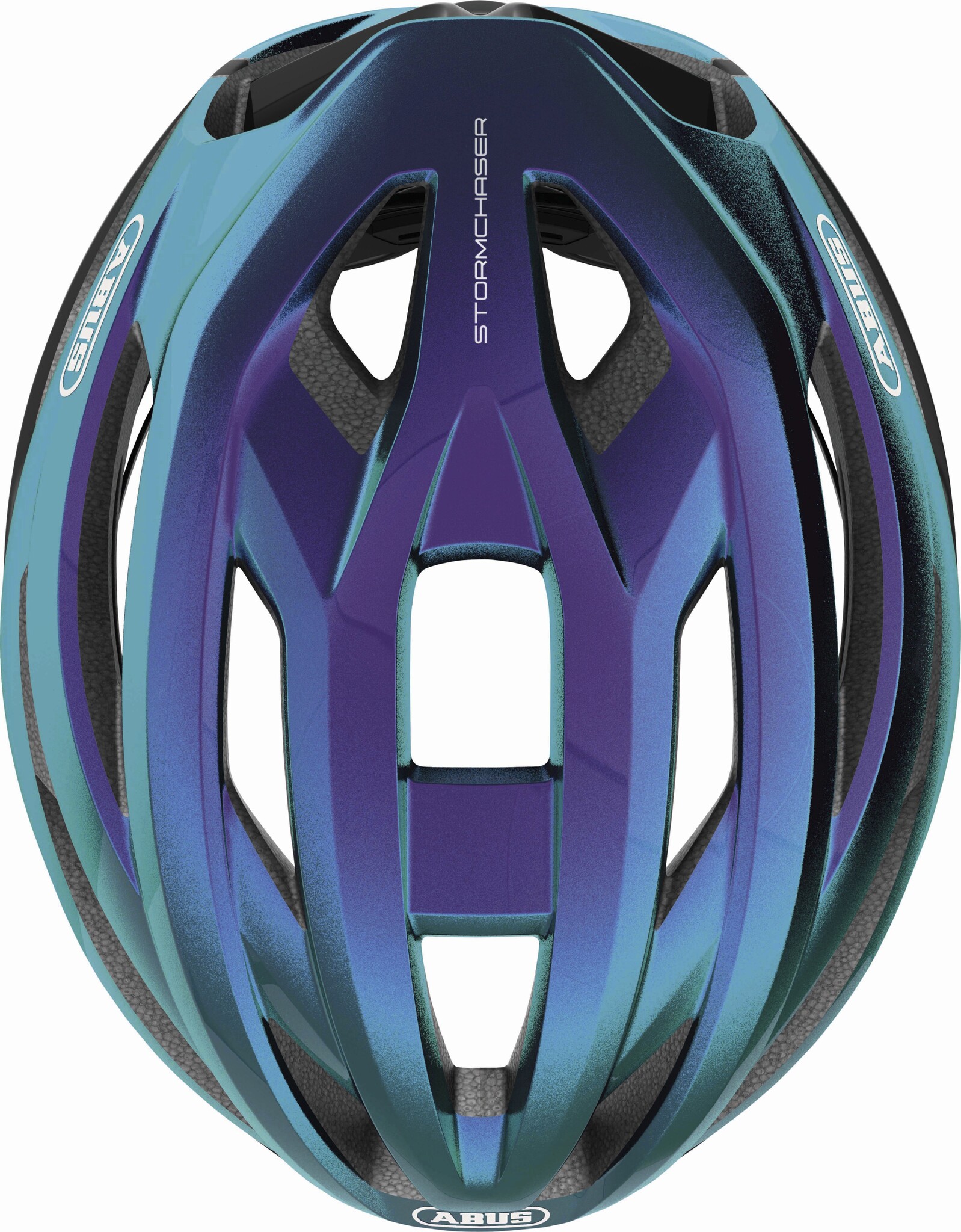 Шолом ABUS STORMCHASER, розмір L (59-61 см), Flipflop Purple, фіолетово-чорний фото 4