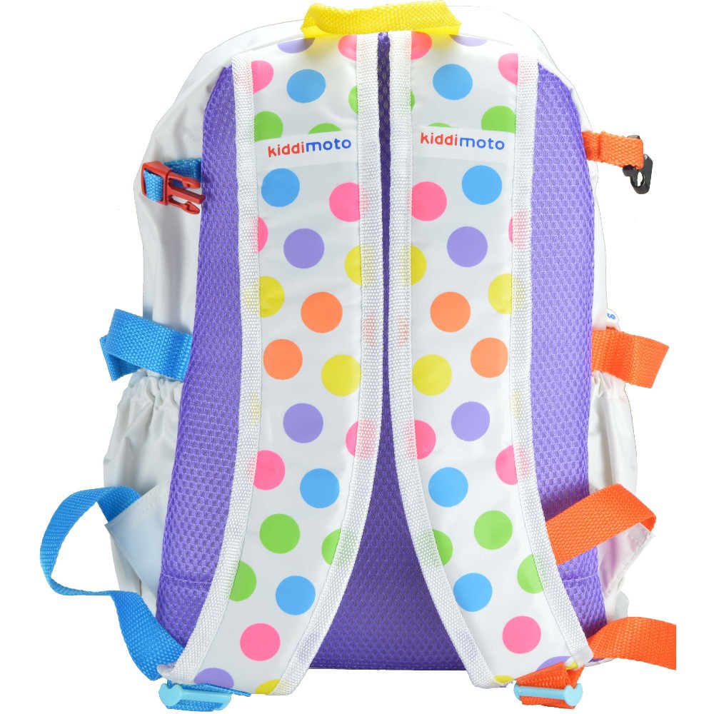 Рюкзак детский KiddiMoto цветной горошек, большой, 5+ лет фото 2