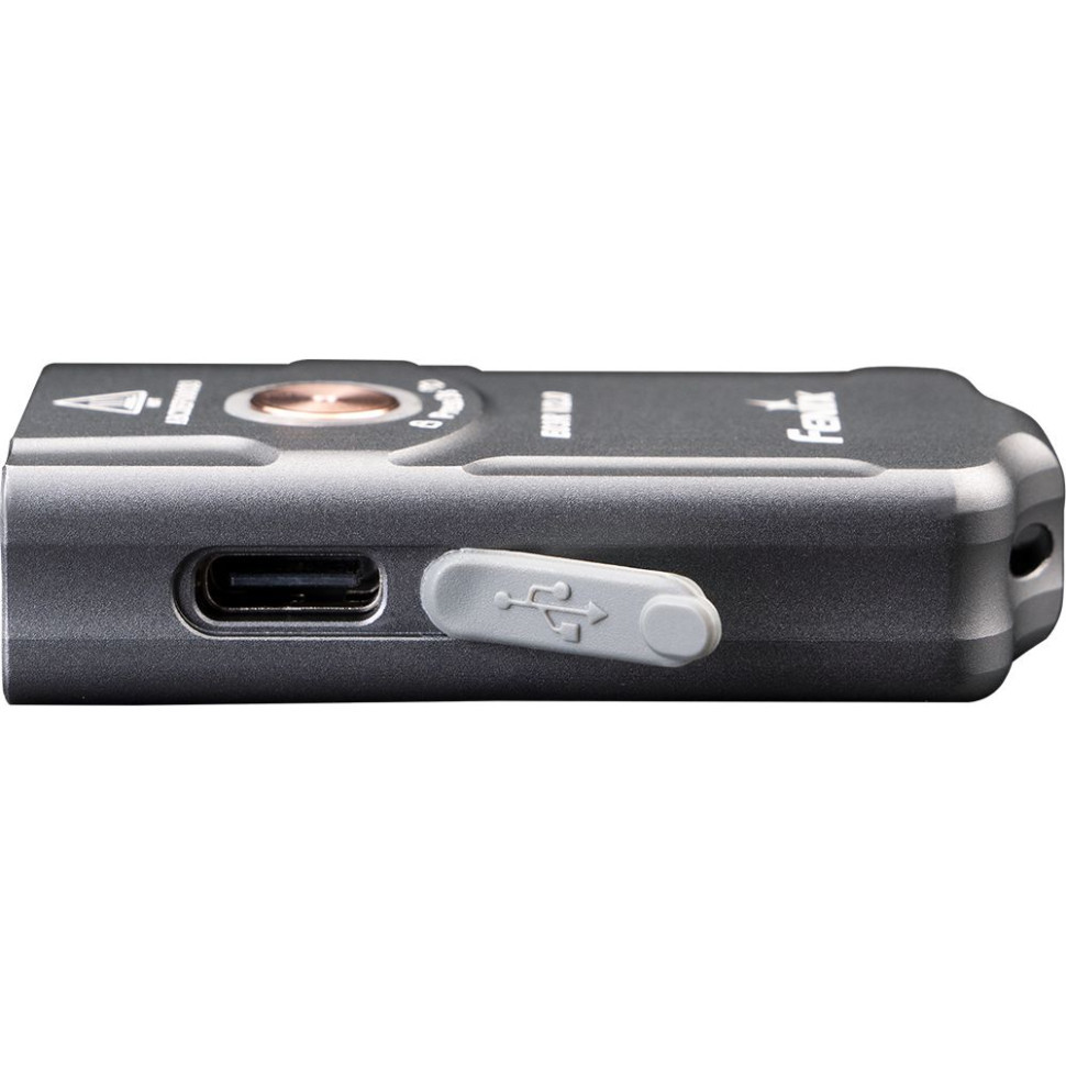 Фонарь наключный Fenix E03R V2.0, синий фото 2