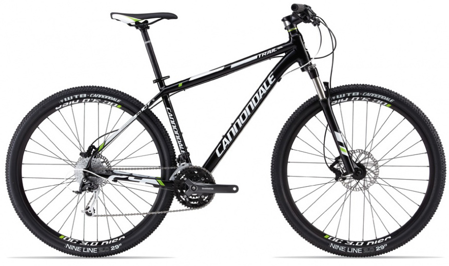 Велосипед 29 "Cannondale TRAIL SL 4 рама - S 2013 чорно-матовий фото 