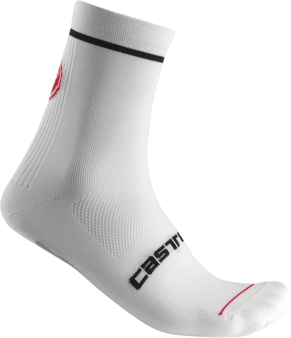 Носки Castelli Entrata 13, белые, р 35-39 S/M фото 2
