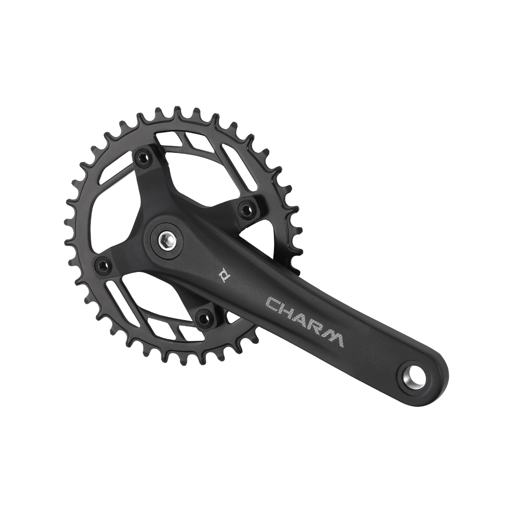 Комплект шатунов PROWHEEL CHARM-FD04S (10S/9S) 175mm, 36T black фото 