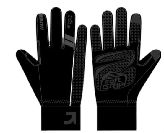 Рукавички Green Cycle Shield з закритими пальцями, утеплені, S, чорний фото 