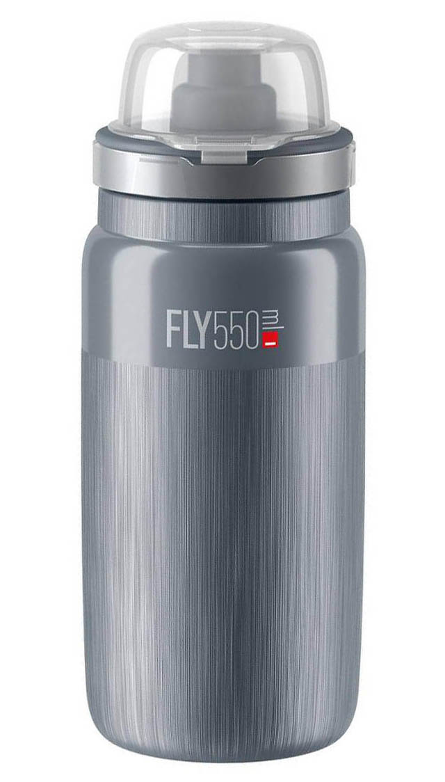 Фляга 0,55 ELITE FLY MTB TEX, серая фото 