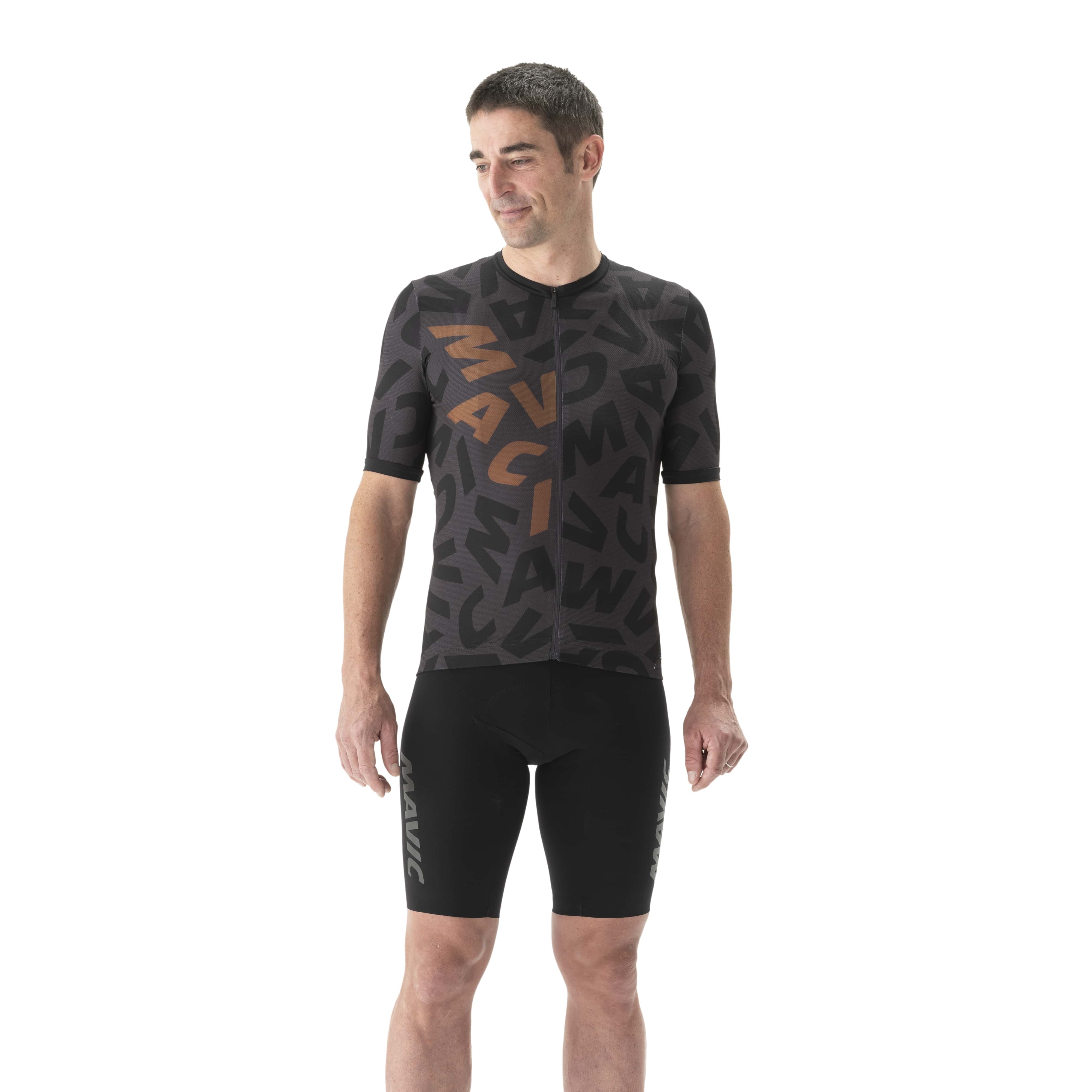 Джерси Mavic Aksium Graphic кор рукав мужское bronze carbon XL фото 3