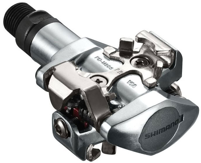 Педалі Shimano PD-M505 MTB SPD, сірі фото 