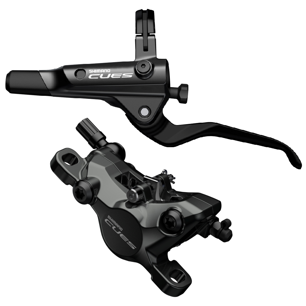Гальмо дискове гідравлічне Shimano U8000 CUES, ліва ручка BL-U8000, каліпер BR-U8000, J-kit гідролінія 1000 мм, переднє фото 