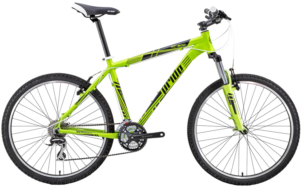 Велосипед 26" Pride XC-300 рама - 21" зелен. 2013 фото 1