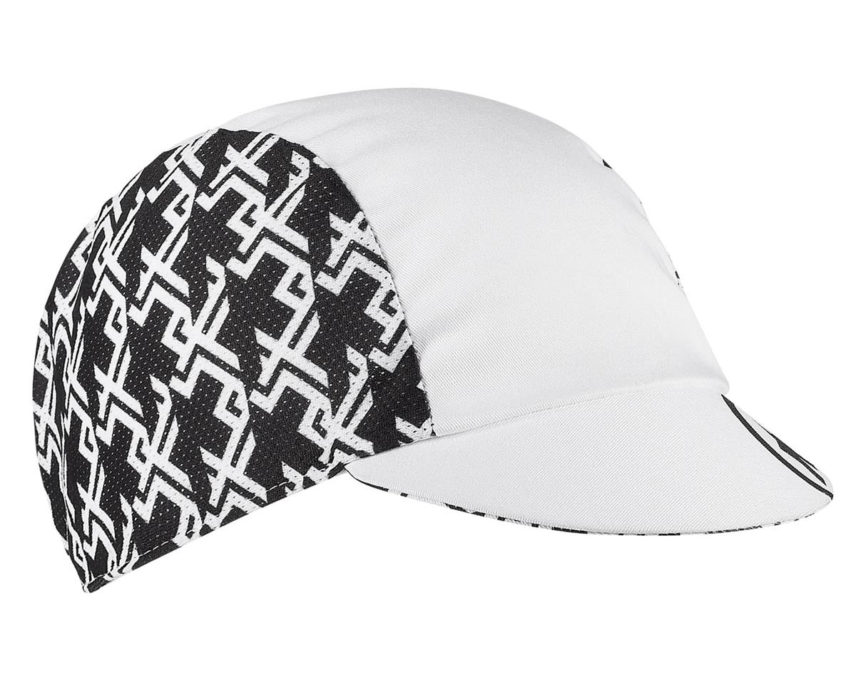 Велокепка ASSOS GT Cap Holy White, белая с черным, OS фото 2